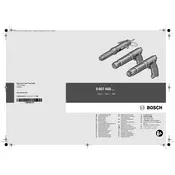 Bosch 0 607 460 400 Wrench manual cover