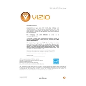 Vizio VA26L HDTV10T TV manual cover