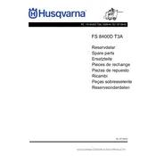 Husqvarna FS 8400D T3A Saw manual cover