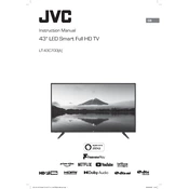 JVC LT-43C700(A) manual cover