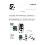 Pyle PIWIPDK1 Dock manual cover