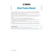 Yamaha Chord Tracker App manual cover