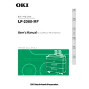 Oki Teriostar LP-2060-MF Printer manual cover