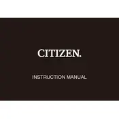 Citizen 632x Watch manual cover