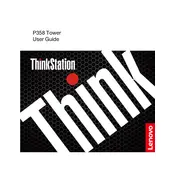 Lenovo ThinkStation P358 Workstation manual cover