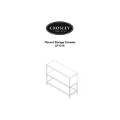 Crosley CF1316 Storage manual cover