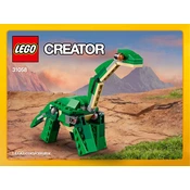 LEGO 31058-4 Construction Set manual cover