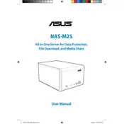 ASUS NAS-M25 Server manual cover