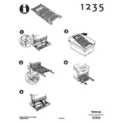 Xerox Tektronix Phaser 1235 Installing a Duplex Unit Printer manual cover