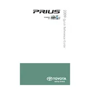 Toyota Prius 2009 Hatchback manual cover