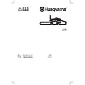 Husqvarna 225i Chainsaw manual cover