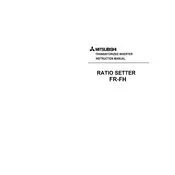 Mitsubishi FR-FH Inverter manual cover