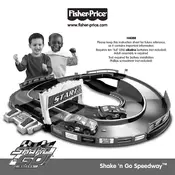 Fisher Price Mattel Shake n Go Speedway H4088 Toy manual cover