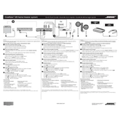 Bose CineMate 120 manual cover