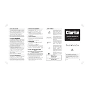 Clarke 4500005 CDM10A Digital Multimeter manual cover