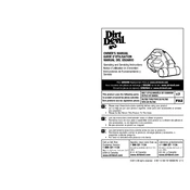 Dirt Devil The Hand Vac 2.0 Hand SD12000 manual cover