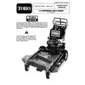 Toro 30106 Mower manual cover