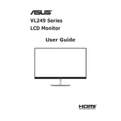 ASUS VL249HE Monitor manual cover