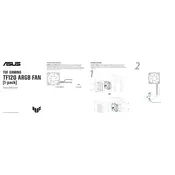 ASUS TUF Gaming TF120 ARGB Fan Fan manual cover