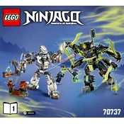 LEGO 70737-1 Construction Set manual cover