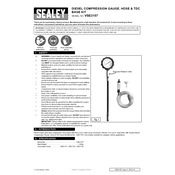 Sealey VSE3157 Kit manual cover