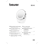 Beurer BS 49 Mirror manual cover