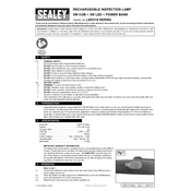 Sealey LED318G Inspection Light manual cover