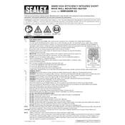 Sealey IWMH2000R.V2 Heater manual cover