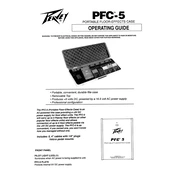 Peavey PFC-5 MIDI System manual cover