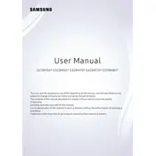 Samsung S27BM50 Monitor manual cover