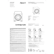 Cambridge Audio Aero 9 Speaker manual cover