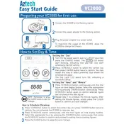 Aztech VC2000 Vacuum Cleaner manual cover