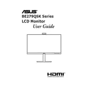 ASUS BE279QSK Monitor manual cover