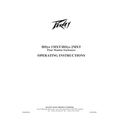 Peavey HiSys 1MXT Speaker manual cover