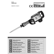 Woodstar BC16 3908201000 Demolition Hammer manual cover