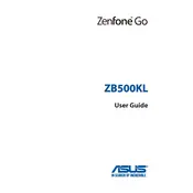 ASUS ZenFone Go (ZB500KL) Phone manual cover