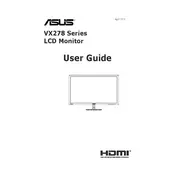 ASUS VX278H Monitor manual cover