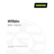 Shure MV88Plus Microphone manual cover