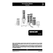 Sencor SBL 2550 Smoothie Maker manual cover