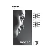 Toshiba Regza 32RV743 TV manual cover