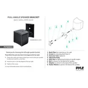 Pyle PSTNDW23 Bracket manual cover