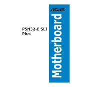 ASUS P5N32-E SLI Plus Motherboard manual cover