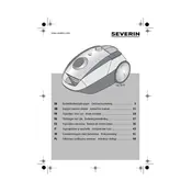 Severin BC 7035 Vacuum manual cover