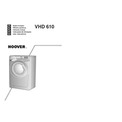 Hoover VHD610-04S manual cover