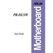 ASUS PR-DLSW Motherboard manual cover