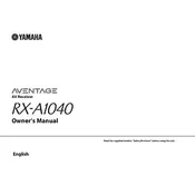 Yamaha RX-A1040 Receiver