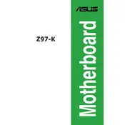 ASUS Z97-K Motherboard manual cover