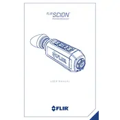 Flir SCION OTM260 Monocular manual cover