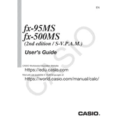 Casio fx-95MS Calculator manual cover