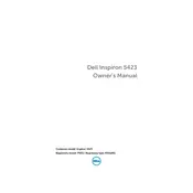 Dell Inspiron 14Z 5423 Laptop manual cover